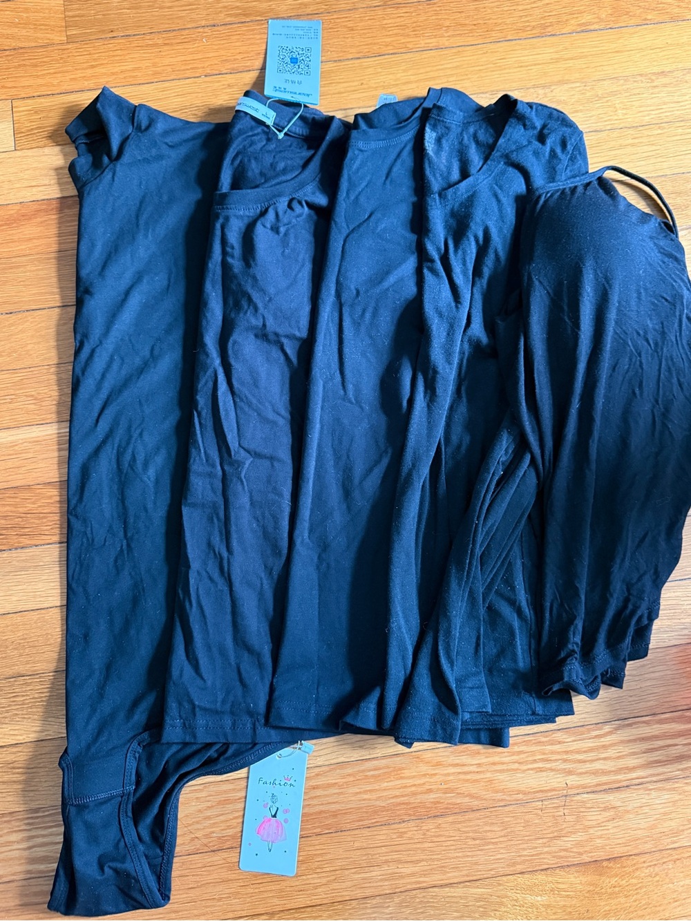 Women’s Black Basics Tops Bundle S/M